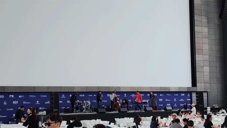 부산푸드필름페스타 재즈밴드 리허설 현장